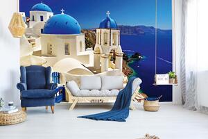 Samolepiaca vliesová fototapeta Santorini 375 x 250 cm