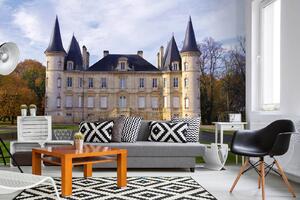 Samolepiaca vliesová fototapeta Chateau Pichon Baron, Francúzsko 375 x 250 cm
