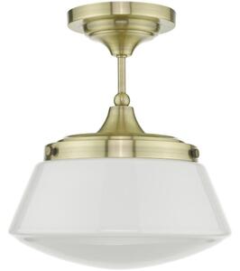 Där Lighting CAD0175 -Kúpeľňový prisadený luster CADEN 1xE27/60W/230V IP44 mosadz