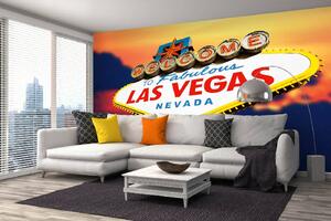 Samolepiaca vliesová fototapeta Ceduľa - LAS VEGAS 375 x 250 cm