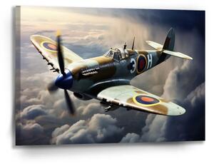 Sablio Obraz Stíhačka Spitfire - 90x60 cm