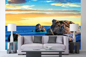 Samolepiaca vliesová fototapeta Aphrodite Bay 375 x 250 cm