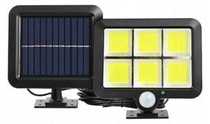 Solárna lampa SL-F120 120 LED s pohybovým a súmrakovým senzorom