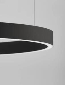 LED luster Elowen 80 čierne – Čierna