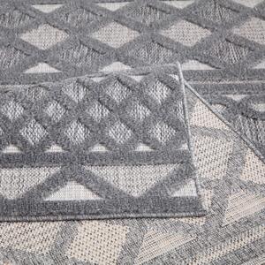 Dekorstudio Terasový koberec SANTORINI - 435 antracitový Rozmer koberca: 200x200cm