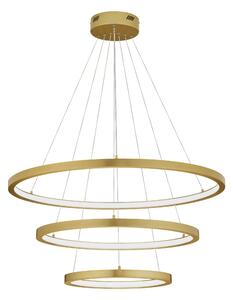 LED luster Empatia 180 zlaté – Zlatá