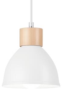 Luster na lanku NICO 3xE27/60W/230V biela