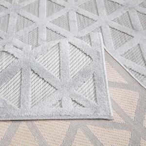 Dekorstudio Terasový koberec SANTORINI - 446 sivý Rozmer koberca: 150x150cm
