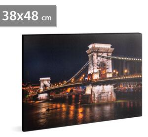Most - LED obraz 38x48