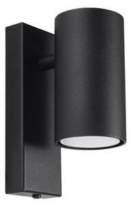 Sollux SL.1077 - Nástenné svietidlo UTTI 1xGU10/40W/230V čierna