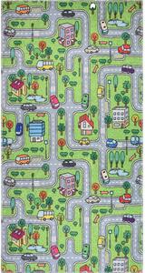 Zelený detský koberec 120x180 cm Green Neighborhood – Vitaus