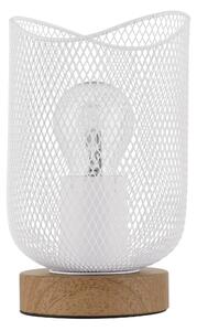 Dizajnová stolová lampa Lyron 12 biele – Biela