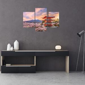 Obraz - Fudži, Japonsko (90x60 cm)