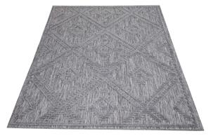 Dekorstudio Terasový koberec SANTORINI - 454 antracitový Rozmer koberca: 80x150cm