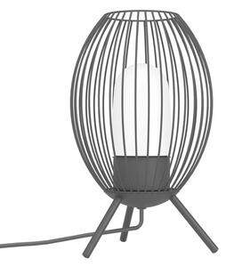 Stolová vonkajšia lampa Eglo oceľ čierna 900123