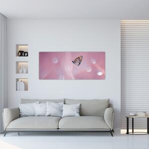 Obraz - Motýlik (120x50 cm)