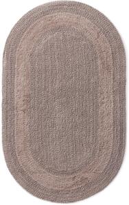 Kúpeľňový koberček Javo Cotton sepia ovál