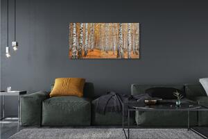 Obraz plexi Jesenné stromy 120x60 cm 2 Prívesky