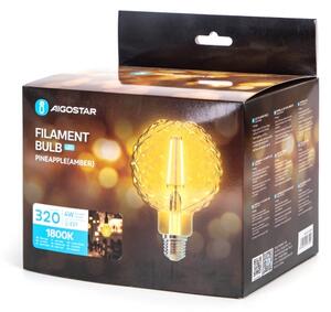 LED Žiarovka FILAMENT E27/4W/230V 1800K ananás - Aigostar