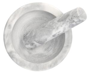 Mažiar MARBLE mramorový, sivý 812021