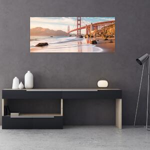 Obraz - Golden Gate Bridge (120x50 cm)