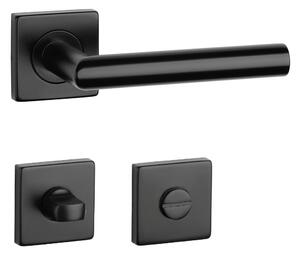 SM - KVADRAT - HR 1701 kľučka/kľučka Čierna matná