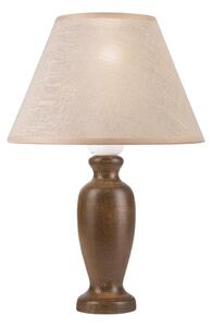 Stolná lampa AMFORA 1xE27/60W/230V tmavohnedá/buk