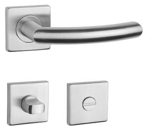 SM - KVADRAT - HR 1707 kľučka/kľučka Nerez matná