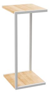 Stojan na kvety 70x30x34 cm biela