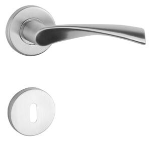 SM - OVAL - R 1708 kľučka/kľučka Nerez matná