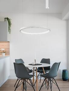 Moderný LED luster Pertino 48 2700K biele – Biela