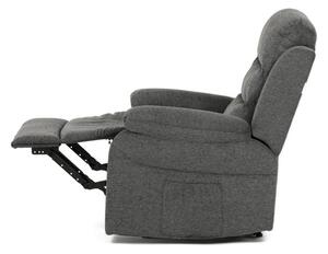 Polohovacie kreslo sivé TV-4086 GREY2