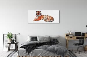 Sklenený obraz maľované tiger 120x60 cm 2 Prívesky