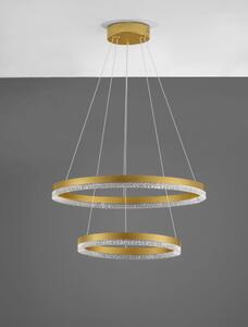LED luster Adria 2 zlaté – Zlatá