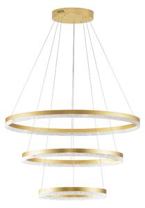 LED luster Adria 3 zlaté – Zlatá