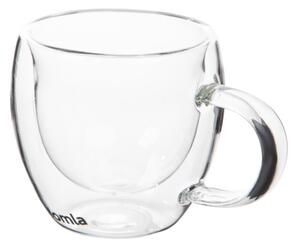 Sada dvoch šálok CEMBRA s dvojitým dnom 888910 80 ml