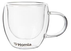 Sada dvoch šálok CEMBRA s dvojitým dnom 888910 80 ml
