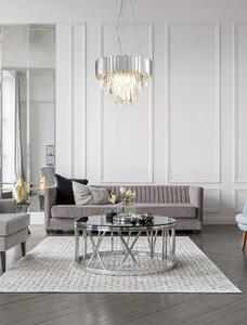 Dizajnový luster na lanku Magnolia 50 chróm – Chromová