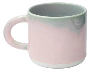 Porcelánový hrnček s uškom Pink Pistachio 300 ml