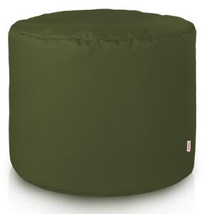 Taburetka Cilindro tmavozelená OUTDOOR