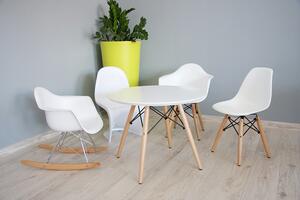 Dekorstudio Detská dizajnová stolička ENZO žltá