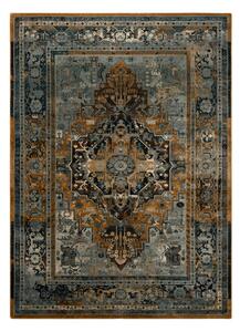 Vlnený koberec POLONIA ALHAMBRA Ornament, koňakový rám