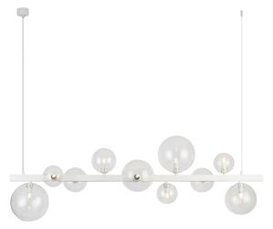 Luster na lanku Bubbles 10 biele – Biela