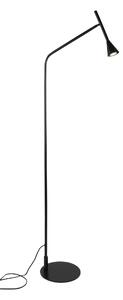 Moderná stojaca lampa Gygnus čierna – GU10