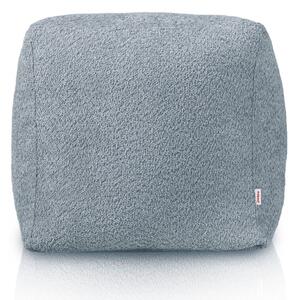 Taburetka Boucle modrá