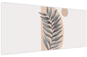 Obraz - Ilustrovaný list N⁰1 (120x50 cm)