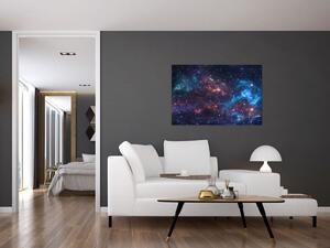 Obraz - Nočná obloha (90x60 cm)
