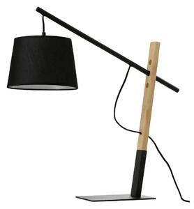 Moderná stolová lampa Garda čierna – E27
