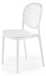 Halmar K529 stolička, PVC, biela