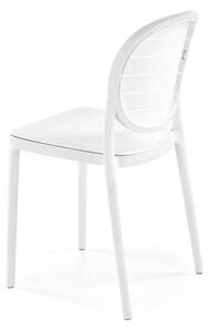 Halmar K529 stolička, PVC, biela